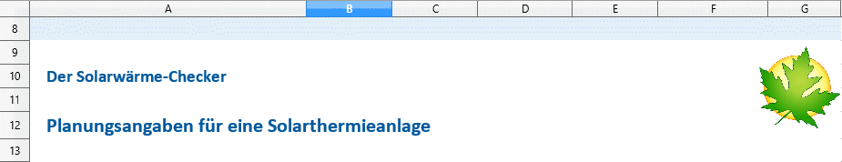 Der Solarwärme-Checker